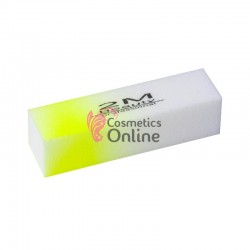 Buffer pentru unghii alb-galben 2M Beauty